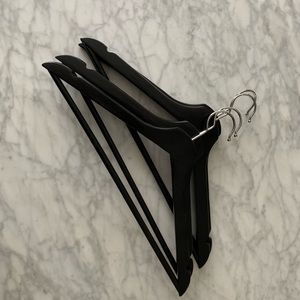 65 solid wood black ikea hangers